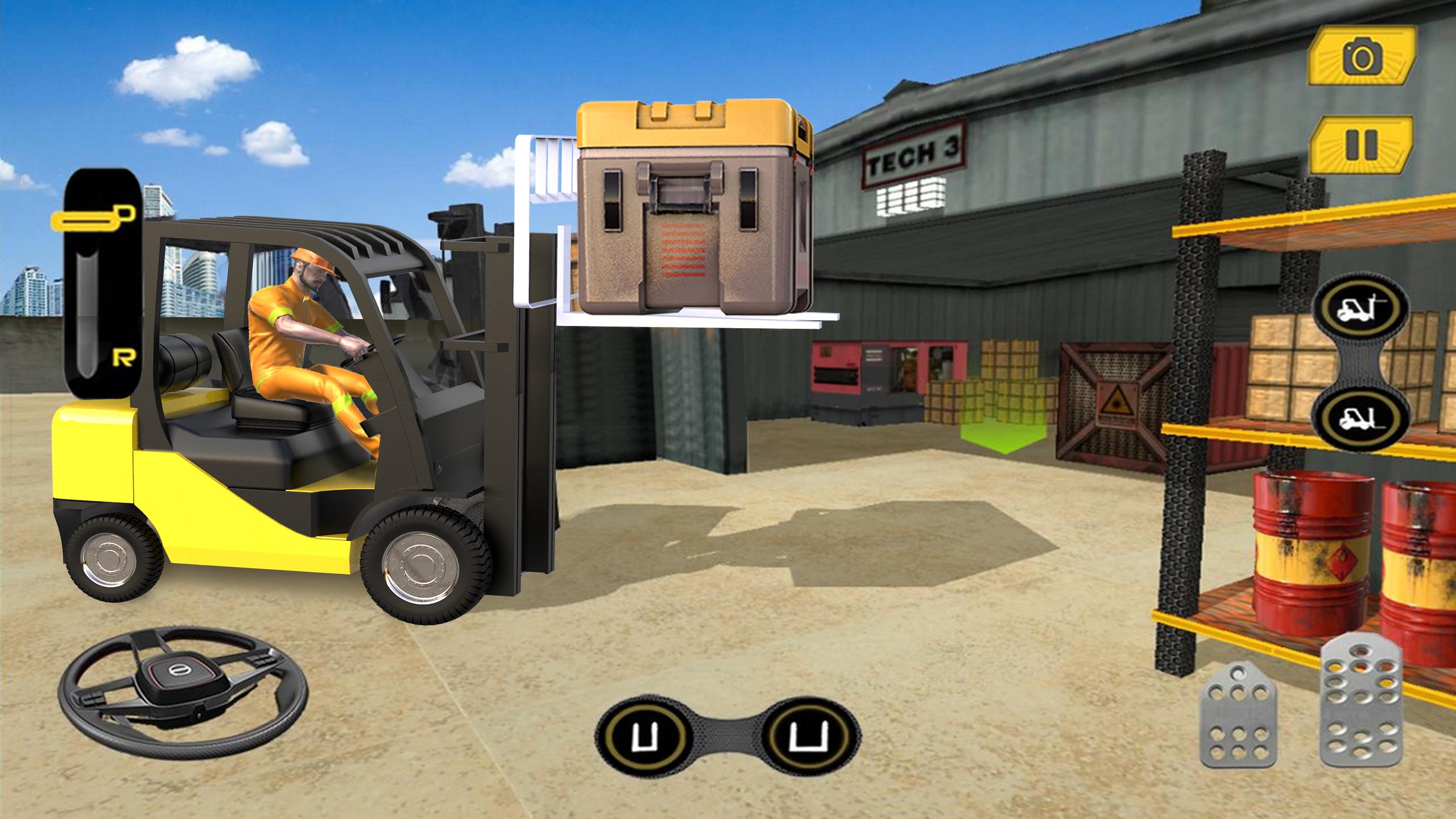 Real Forklift Simulator 2019: Cargo Forklift Games 3.1 Screenshot 2