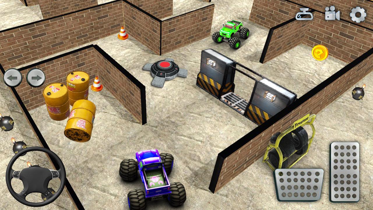 Monster Truck Maze Adventure Fun Games 2019 1.18 Screenshot 1