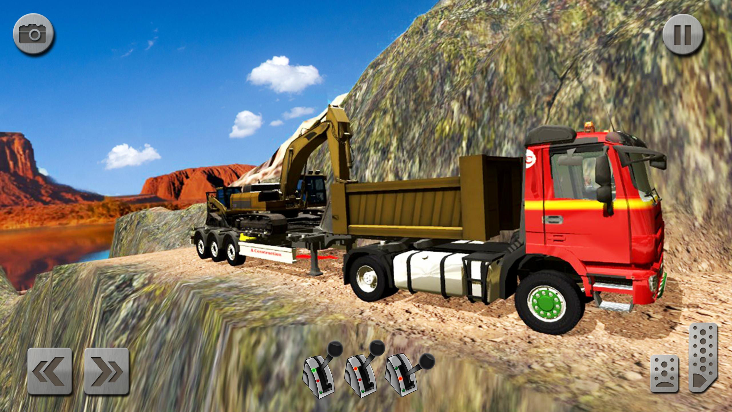 Sand Excavator Truck Driving Rescue Simulator game 5.2 Screenshot 21