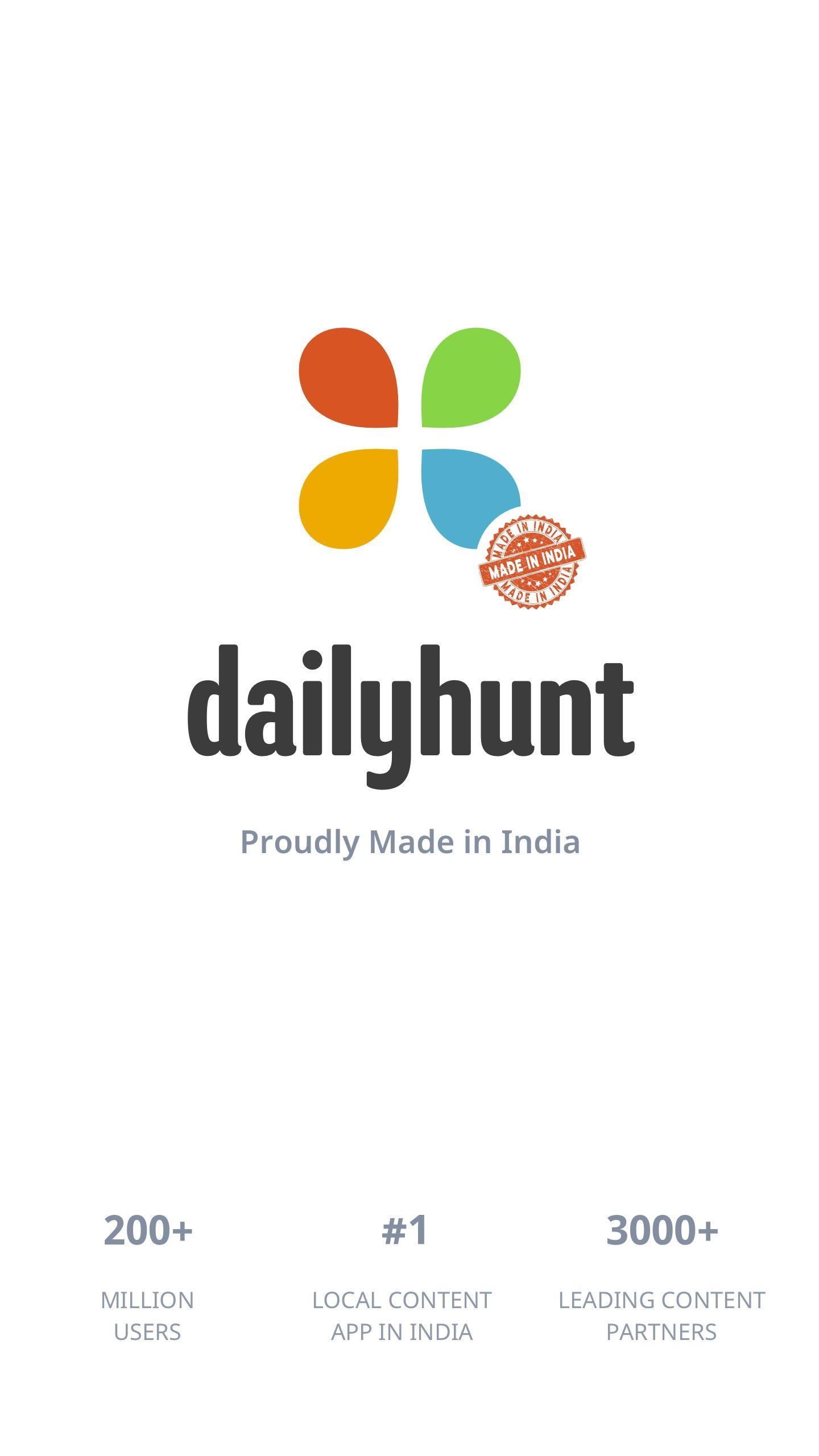Dailyhunt 100% Indian App for News & Videos 16.1.2 Screenshot 1