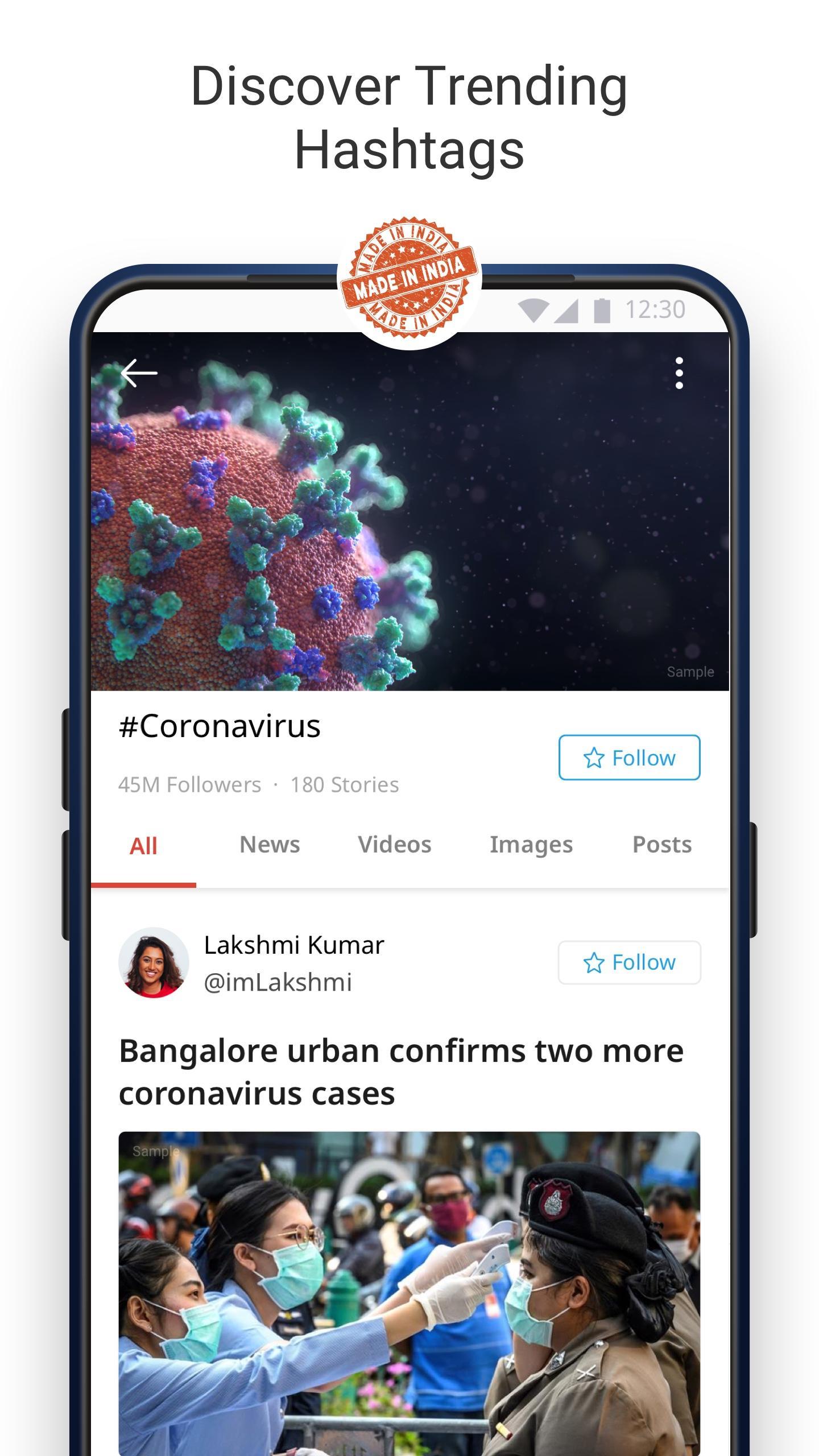 Dailyhunt 100% Indian App for News & Videos 16.1.2 Screenshot 5
