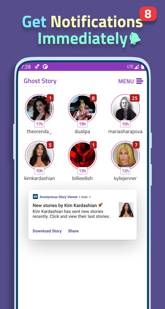Anonymous Story Viewer for Instagram, Watch Story 3.5.0 Screenshot 2