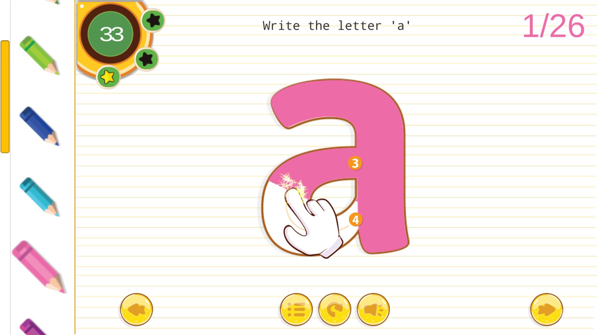 Learn To Write English ABC 1.4 Screenshot 3