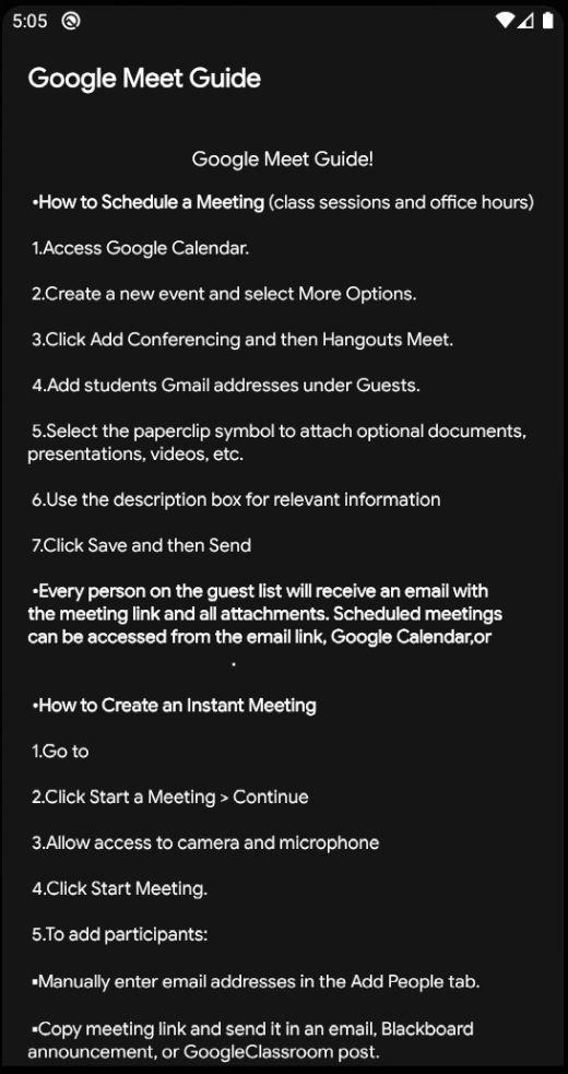 Meet- Video Conference App Guide 1.0 Screenshot 1