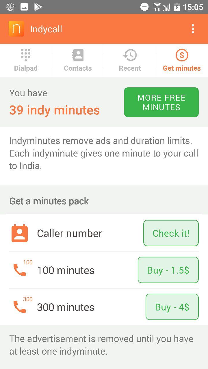 IndyCall - Free calls to India 1.9.14 Screenshot 5