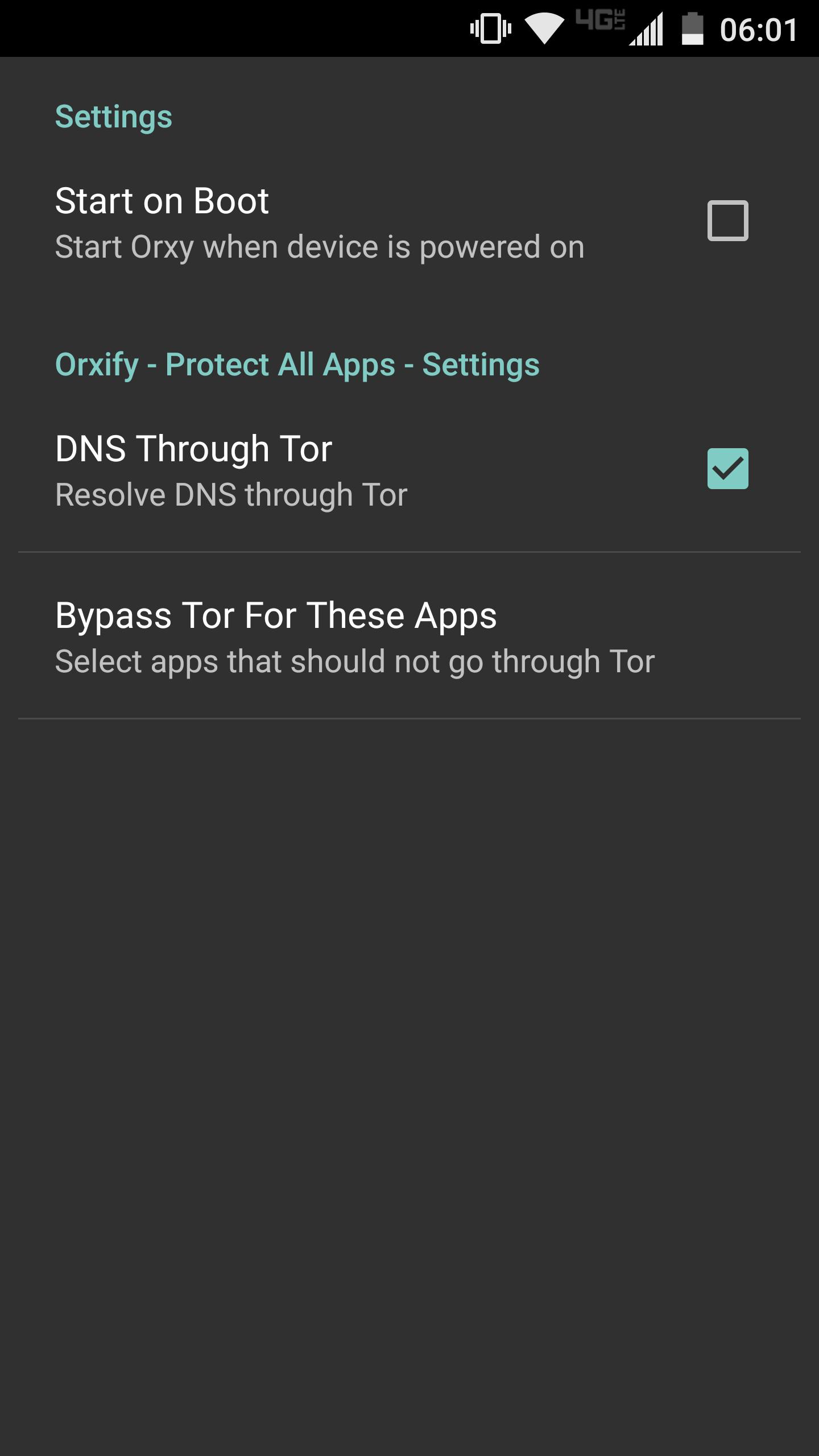 Orxy Tor Proxy 2.1.15 Screenshot 5
