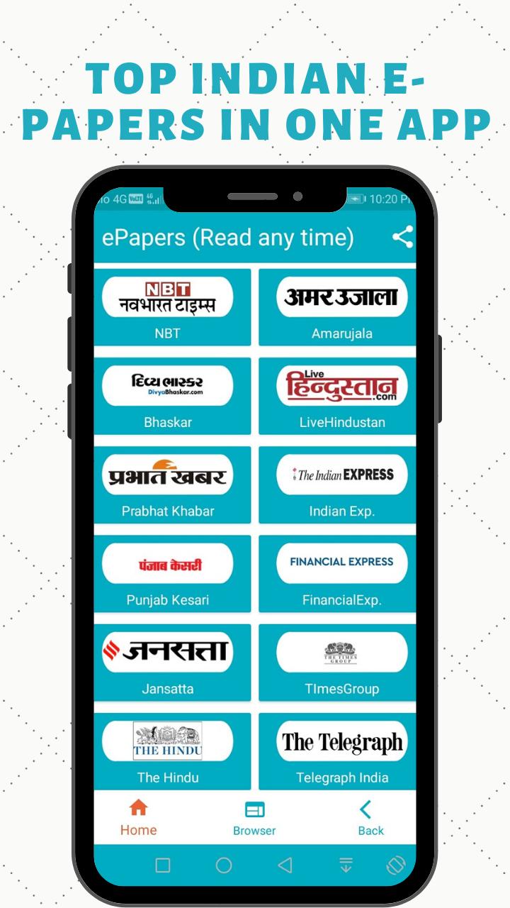ePaper App Daily ePaper & Newspaper App of India 2.1 Screenshot 1