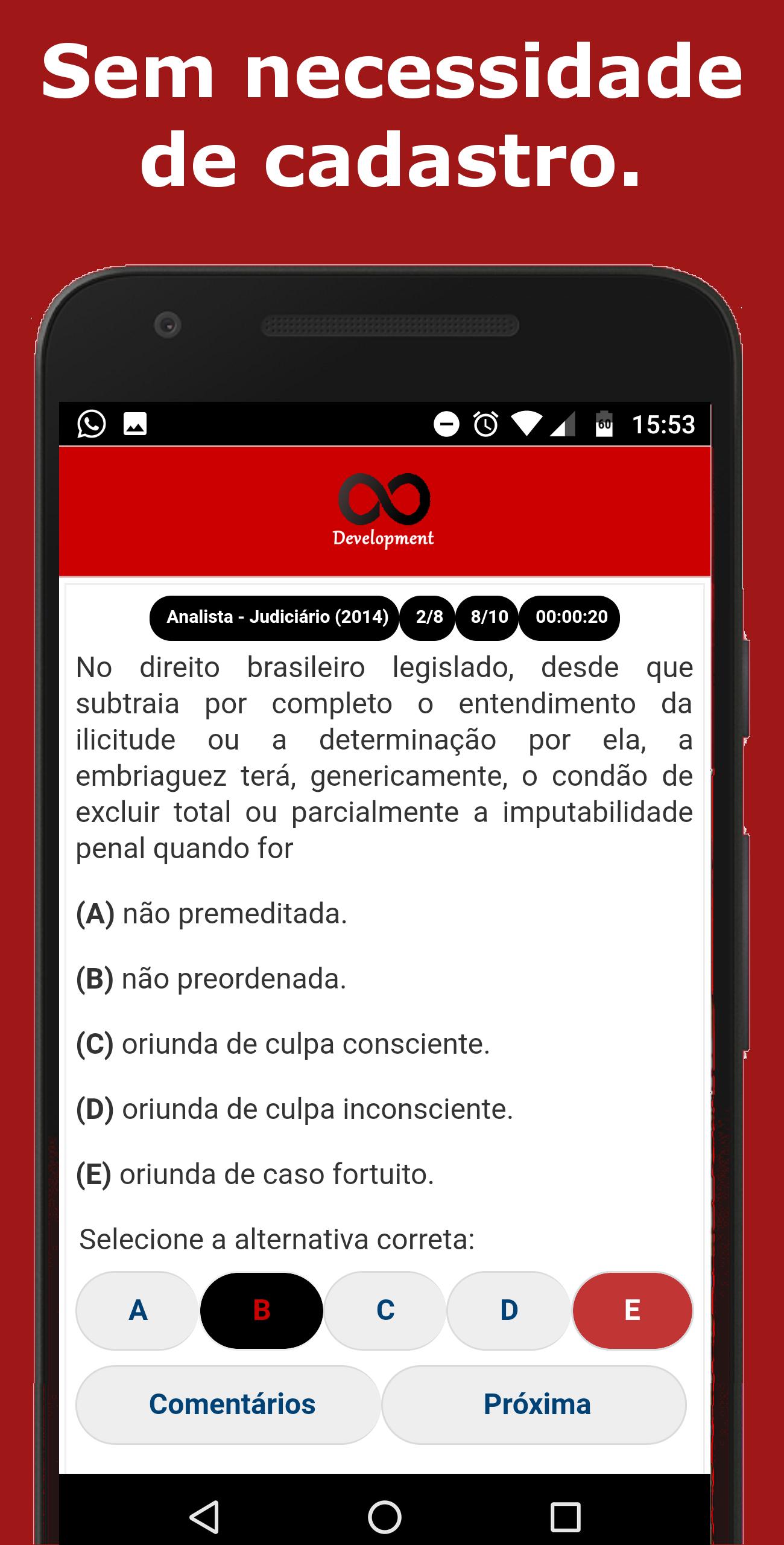 Simulado Direito Penal para Concursos 2.5 Screenshot 4