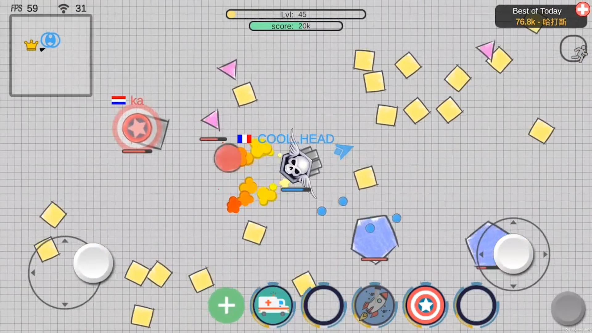 PiuPiu.io - Battle of Tanks 1.7.2.36 Screenshot 1
