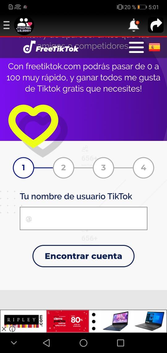Likes, Seguidores & Vistas para Tiktok Pro 10.3 Screenshot 3