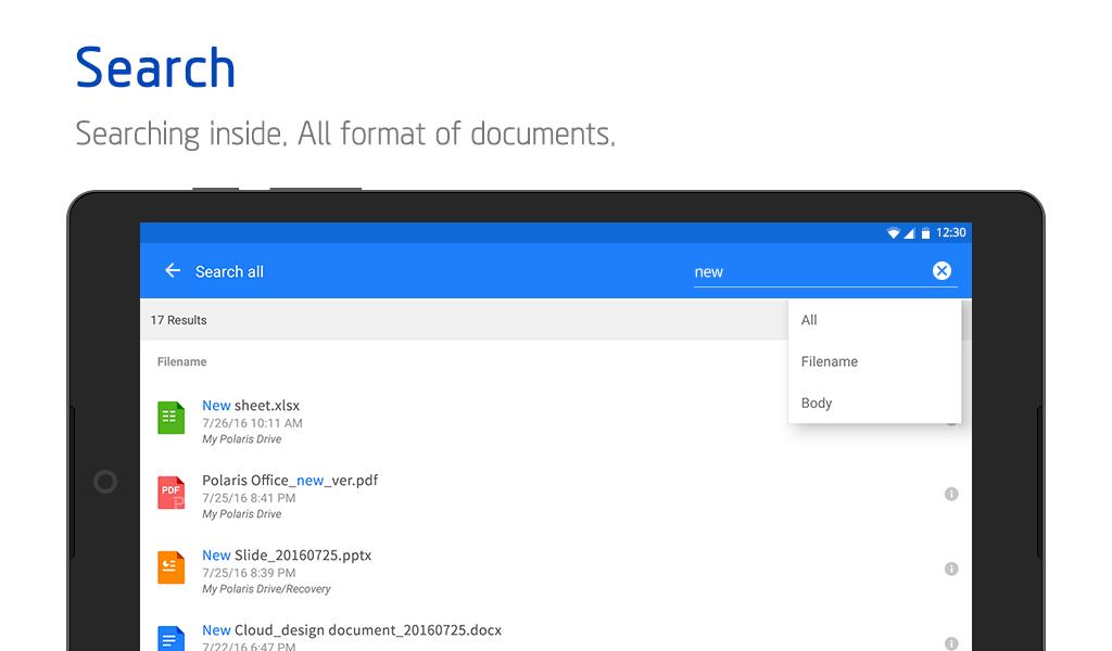 Polaris Office Free Docs, Sheets, Slides + PDF 9.0.1 Screenshot 22