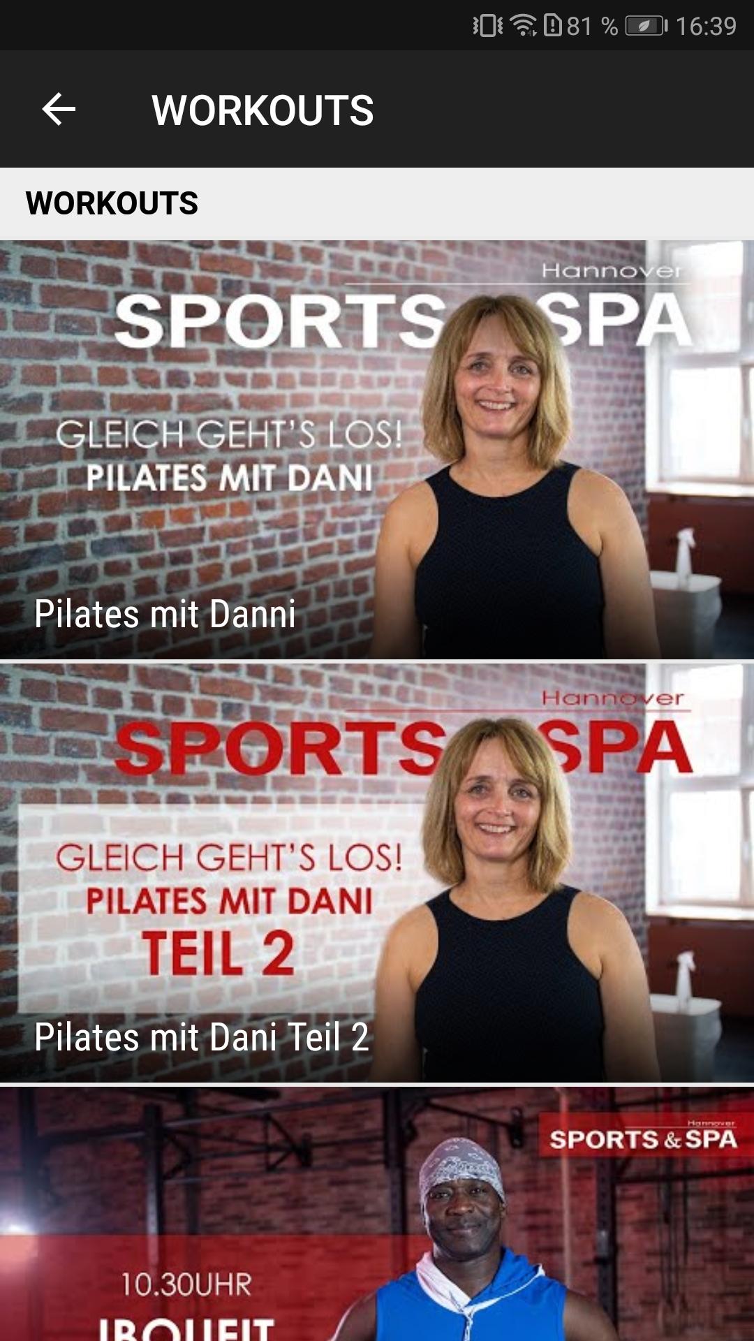 Sports & Spa Hannover 4.66 Screenshot 3