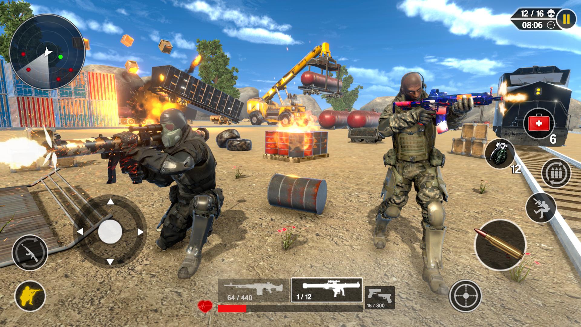 Gun Strike Shooting Game: Fps 3D Gun Games Offline 1.3 Screenshot 1