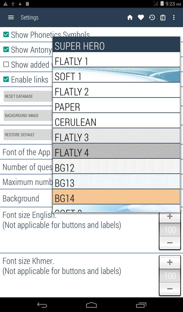 English Khmer Dictionary 8.2.0 Screenshot 15