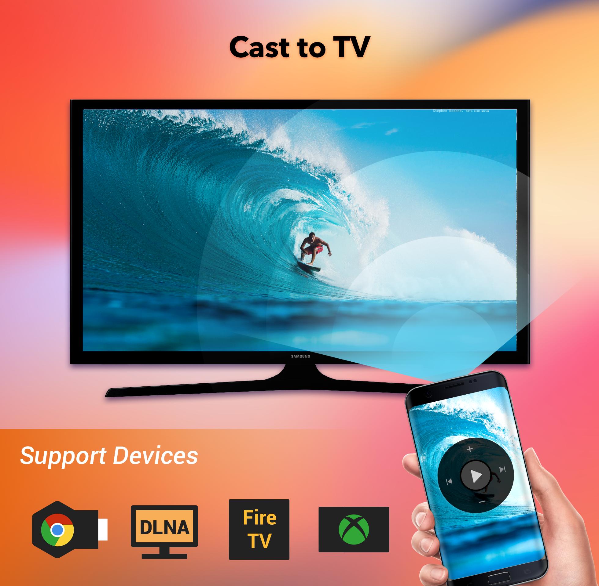 Cast to TV - Chromecast, Roku, stream phone to TV 1.4.0.4 Screenshot 1