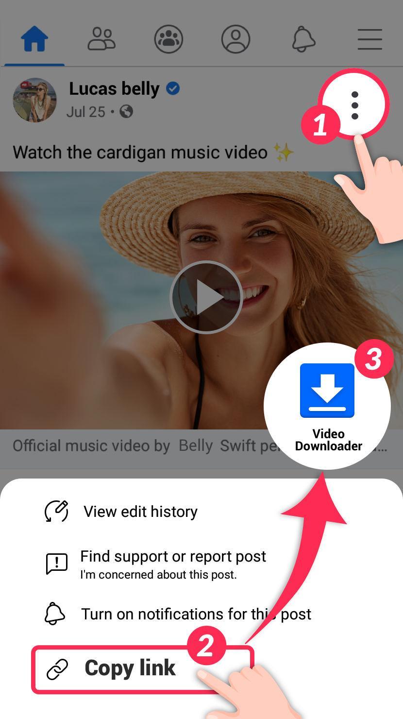 Video Downloader for Facebook Video Downloader 1.3.1 Screenshot 1