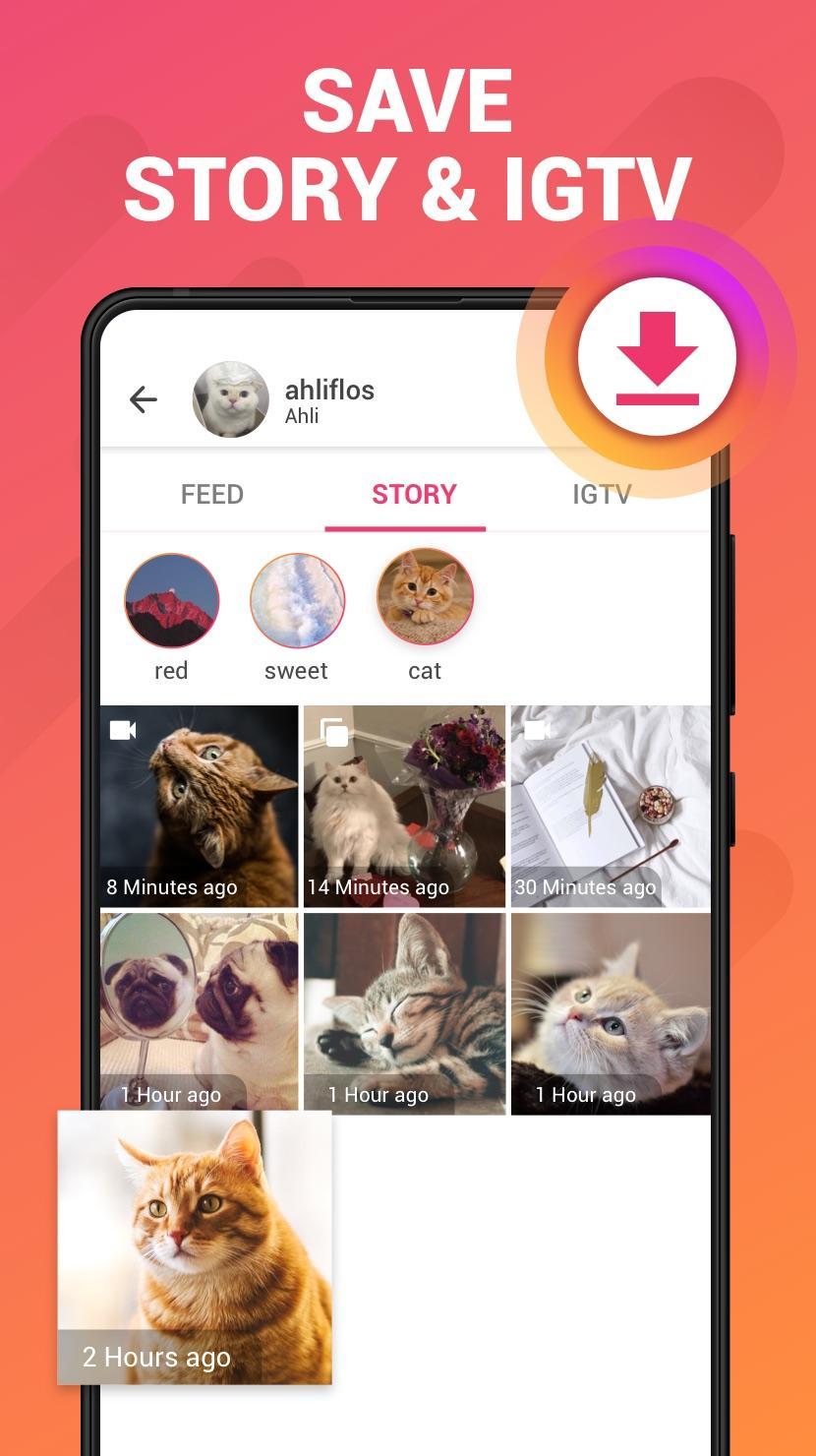 Story Saver for Instagram - Story Downloader 1.4.5 Screenshot 1