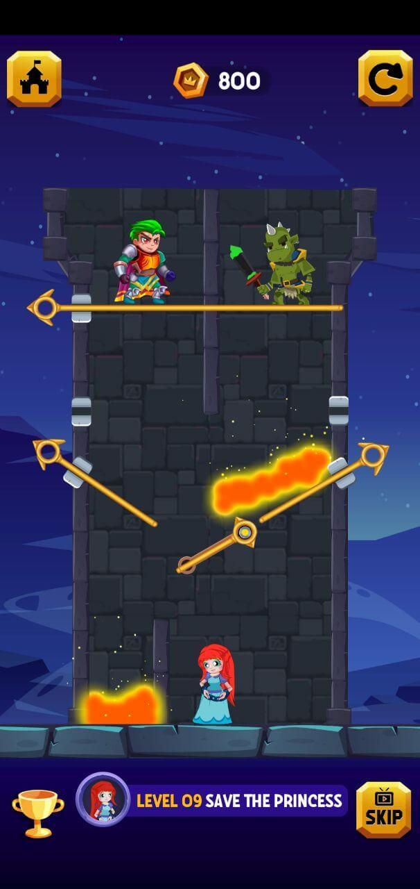 Rescue Heroes - Pull Pin Puzzle Hero How to Loot ? 0.3 Screenshot 12
