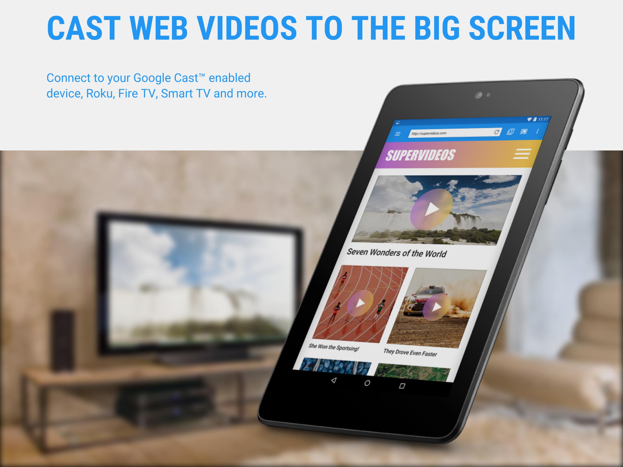 Web Video Cast | Browser to TV/Chromecast/Roku/+ 5.0.0 Screenshot 6