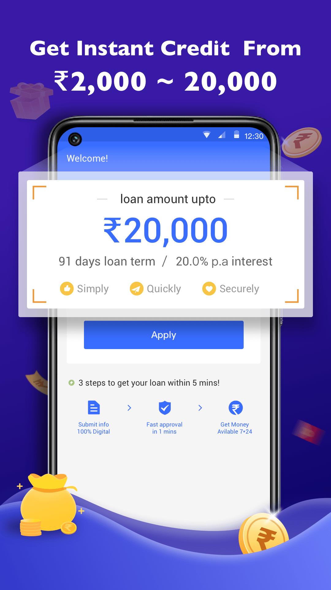 InstaRupee Loan - Instant Personal Loan App 1.0.31 Screenshot 2