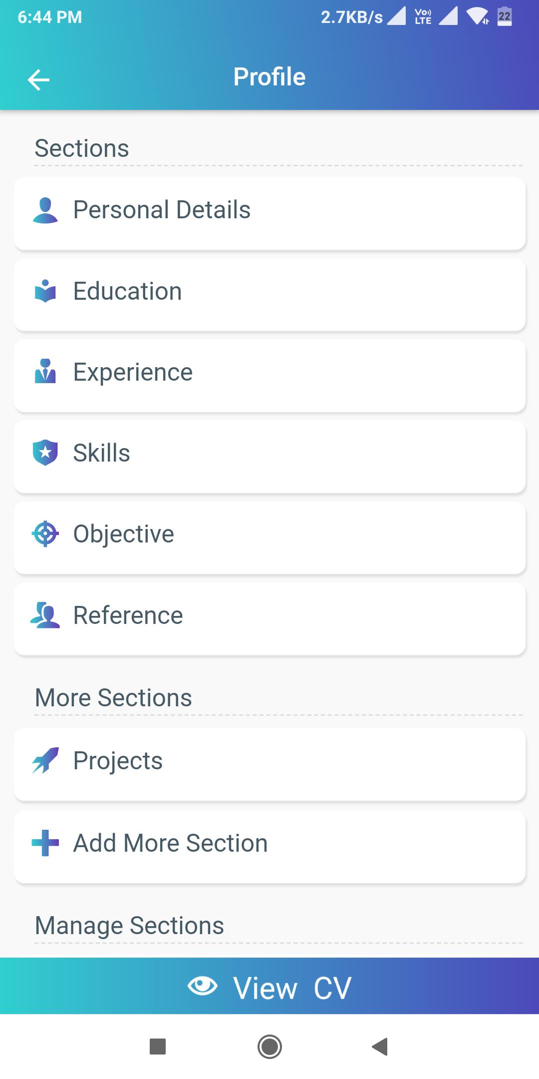 Resume Builder App Free CV maker CV templates 2020 2.11 Screenshot 17