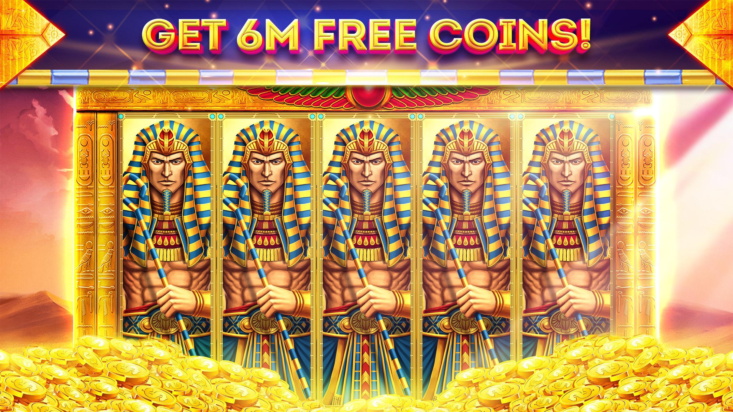 Pharaohs of Egypt Slots ™ Free Casino Slot Machine 1.45.14 Screenshot 1