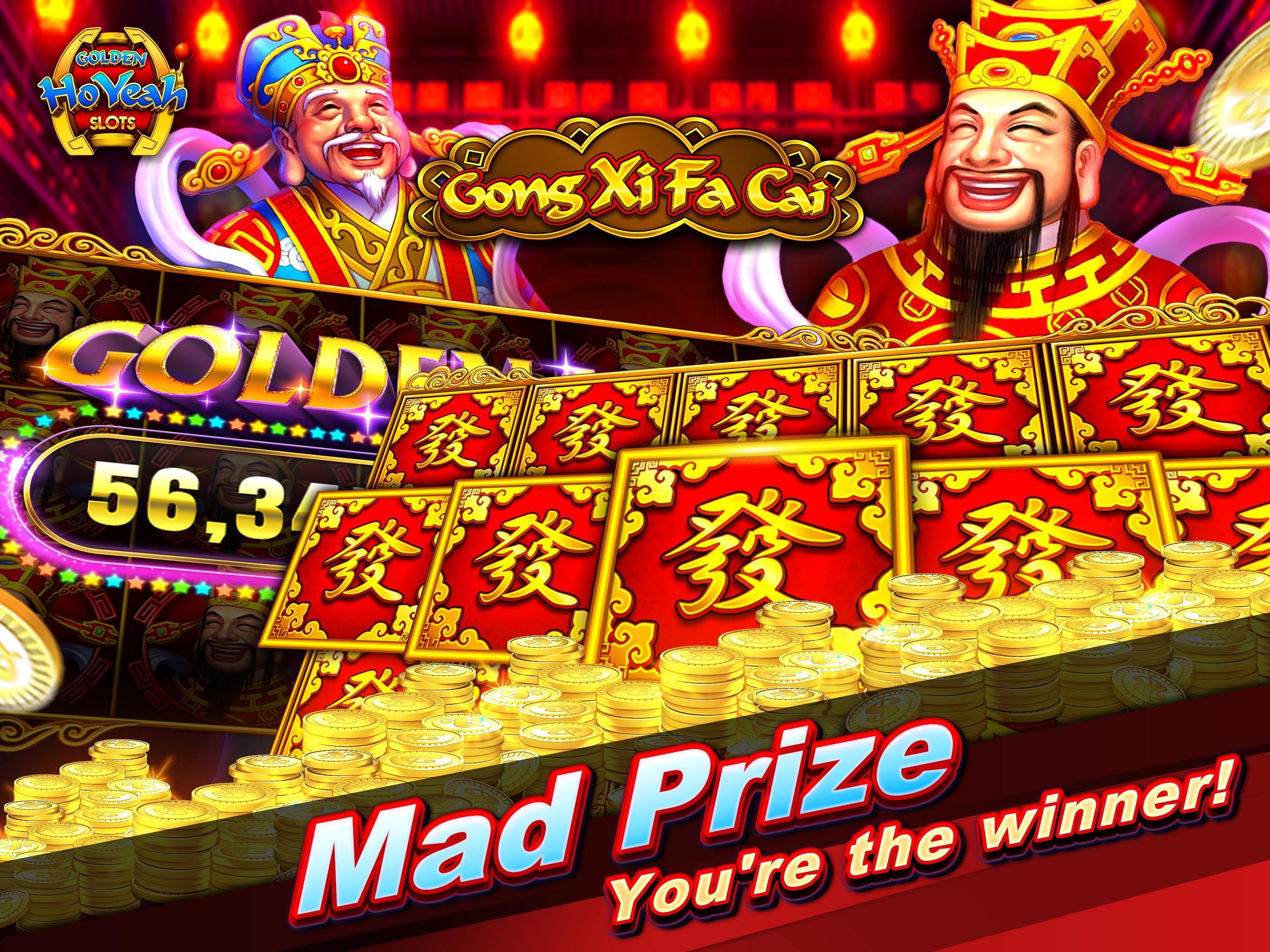 Slots (Golden HoYeah) - Casino Slots 2.5.7 Screenshot 17