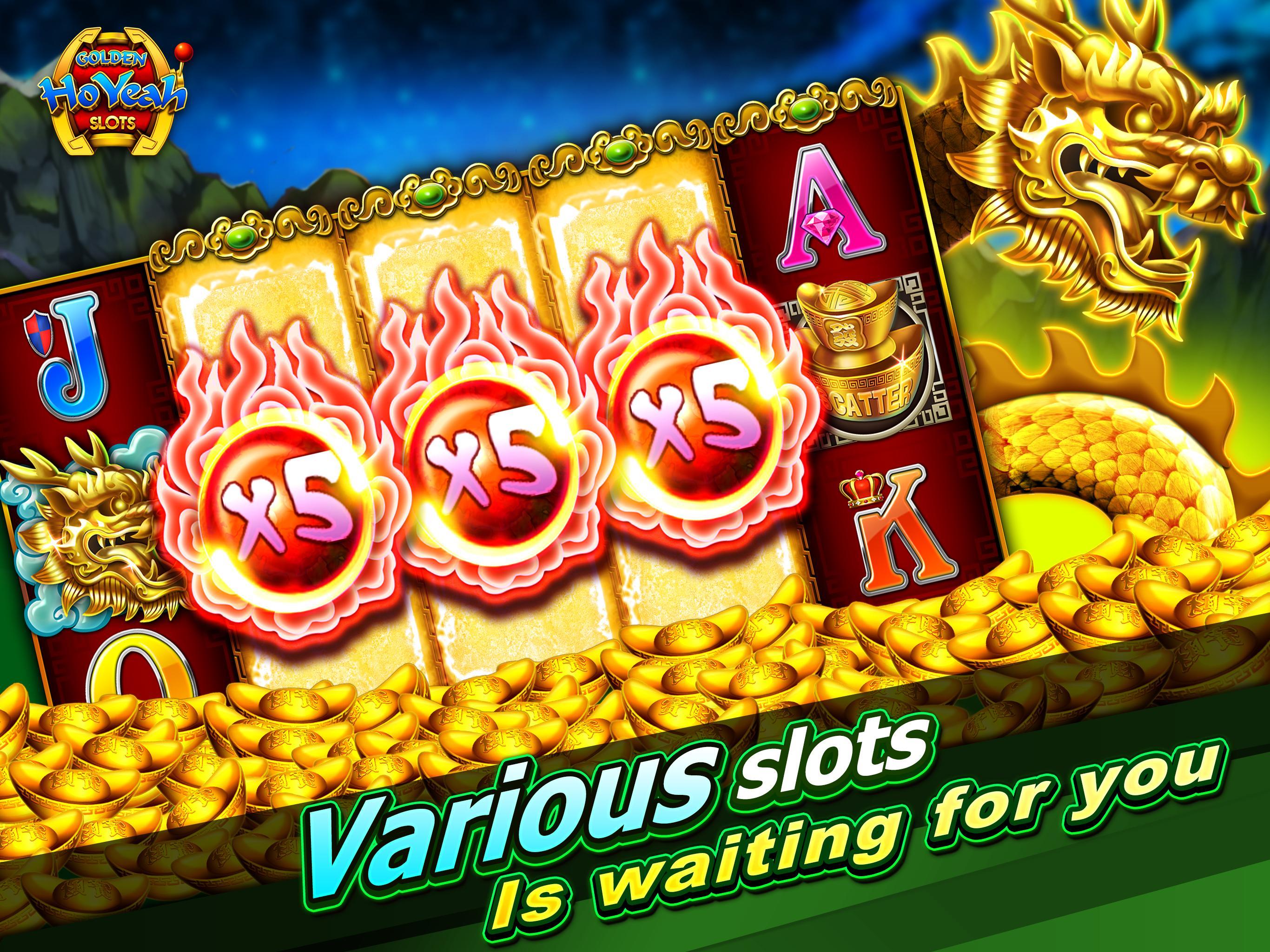 Slots (Golden HoYeah) - Casino Slots 2.5.7 Screenshot 18