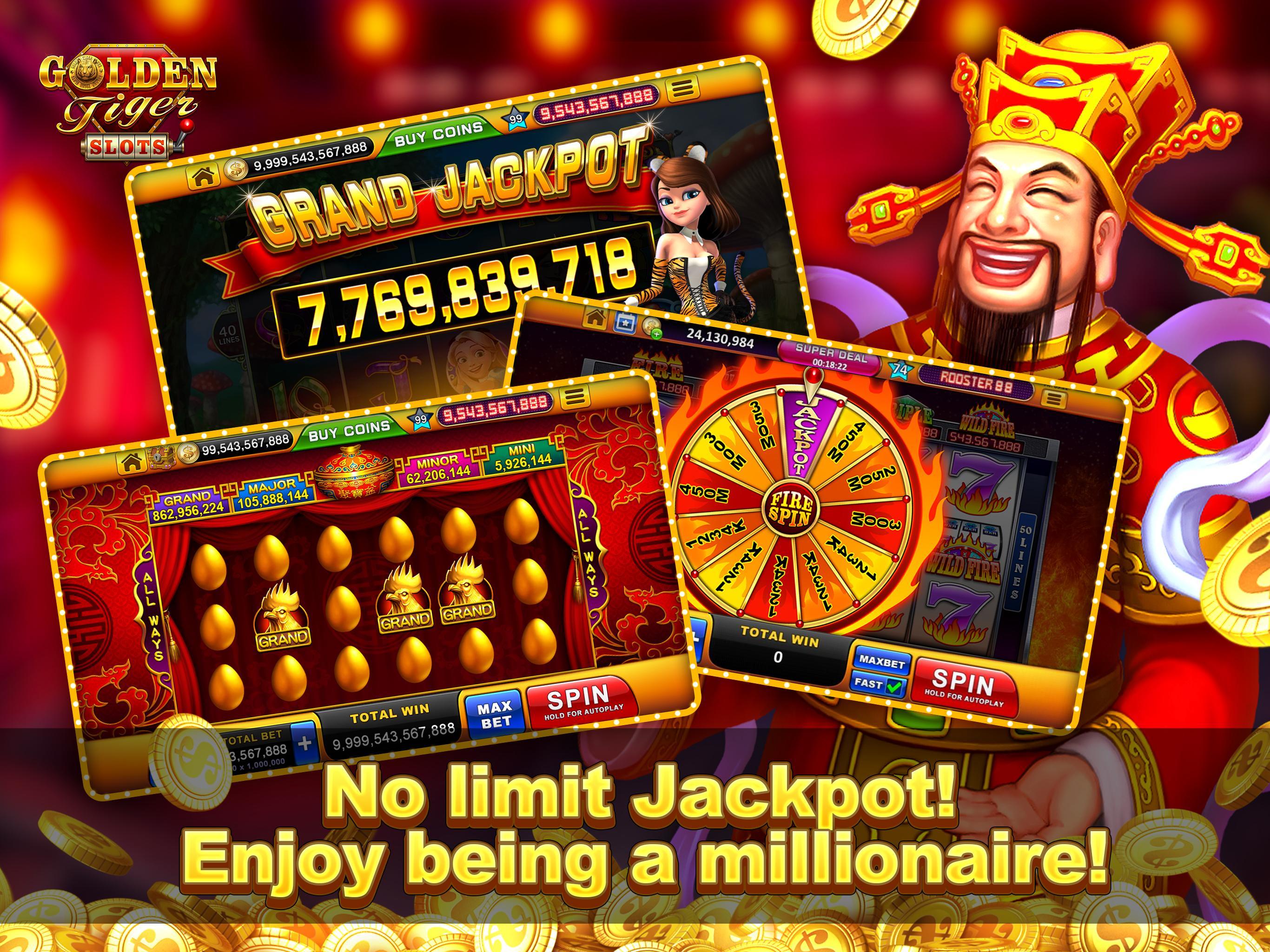 Golden Tiger Slots - Online Casino Game 2.0.8 Screenshot 15