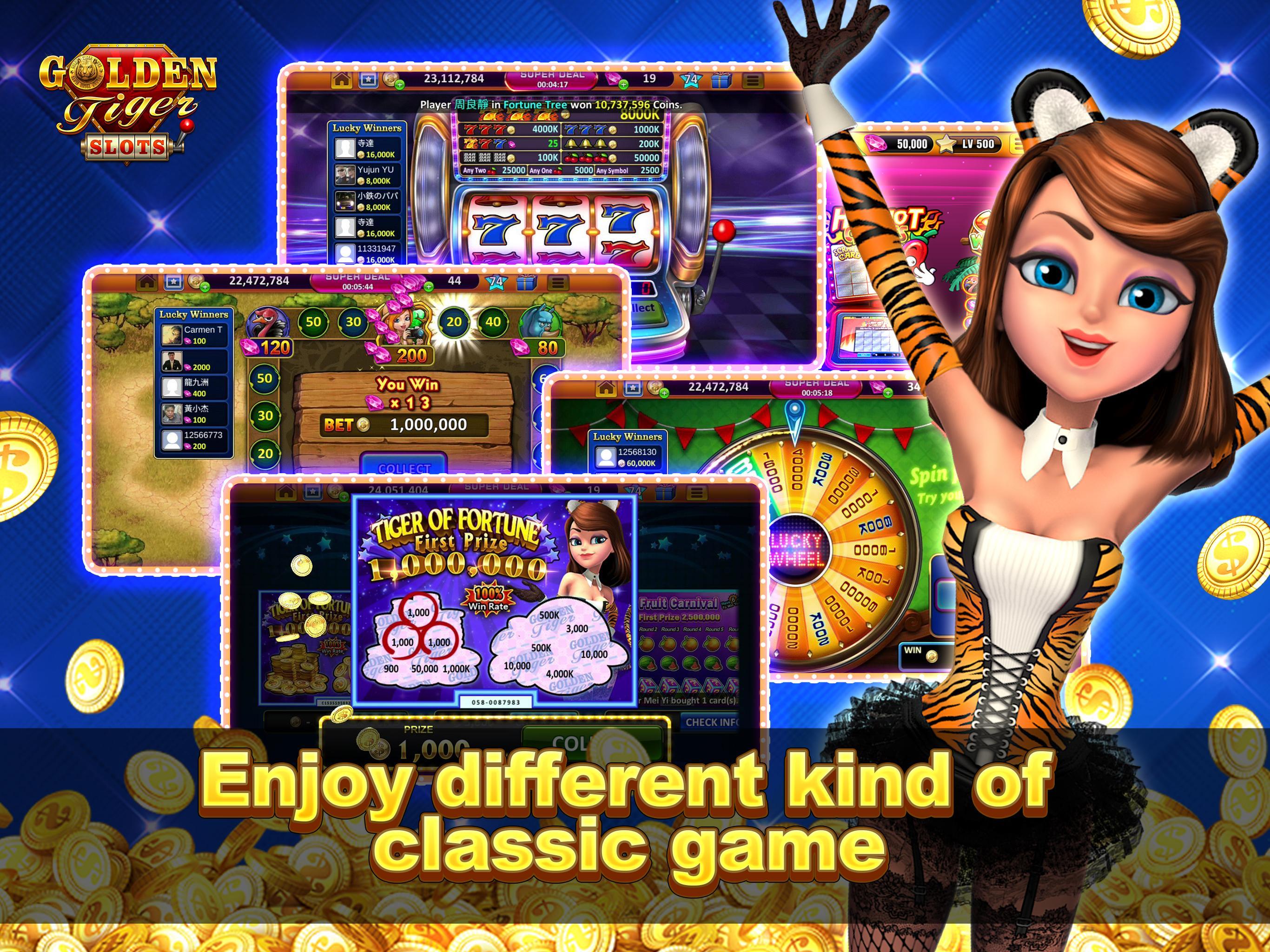 Golden Tiger Slots - Online Casino Game 2.0.8 Screenshot 18