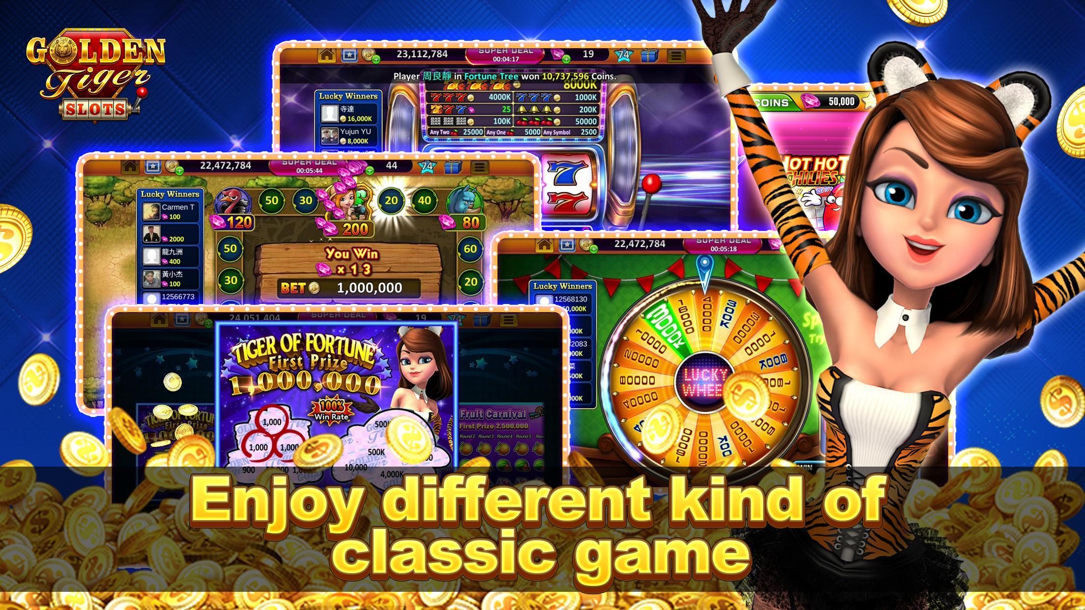 Golden Tiger Slots - Online Casino Game 2.0.8 Screenshot 6