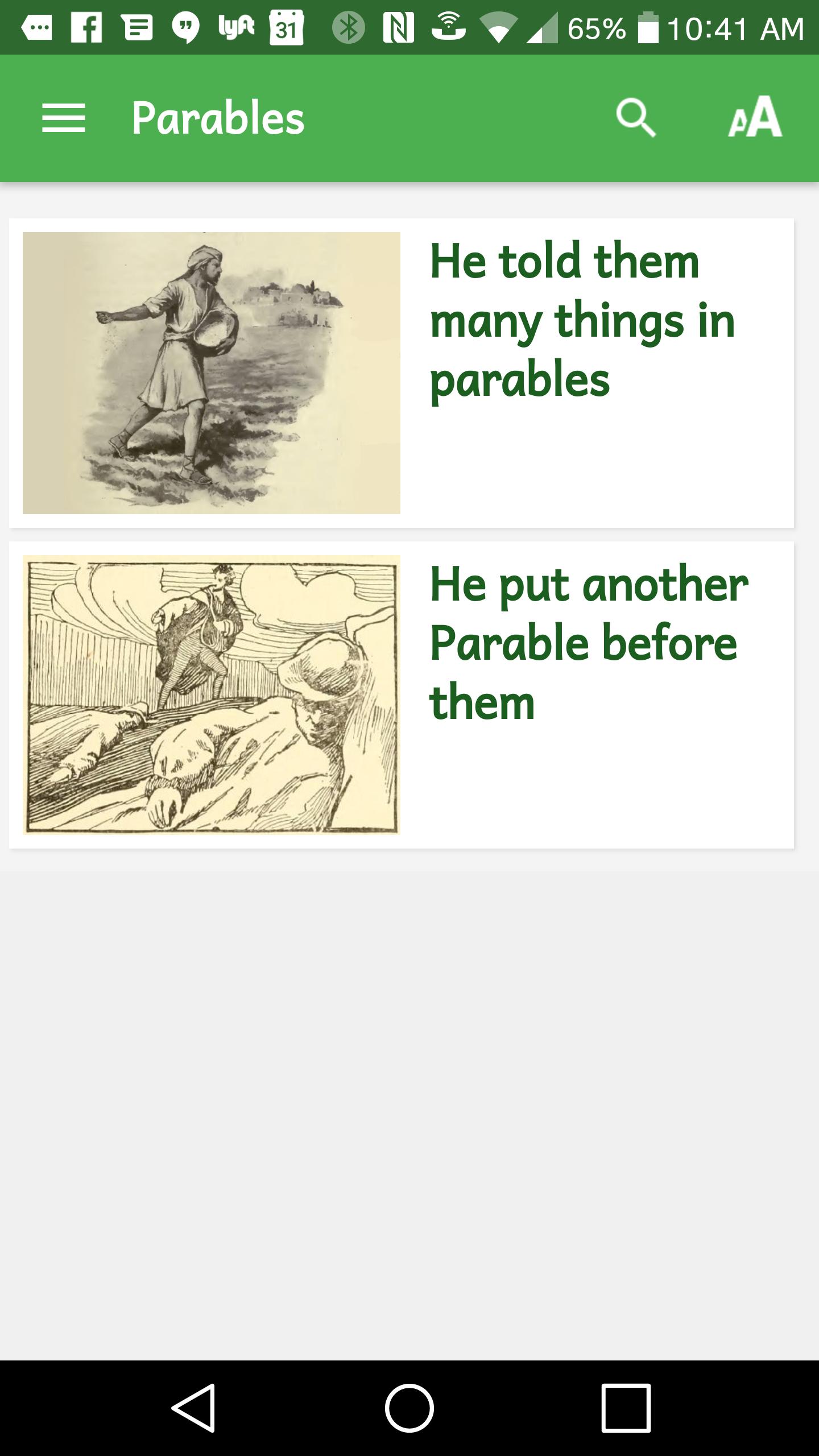 Parables from Jesus 1.1 Screenshot 1