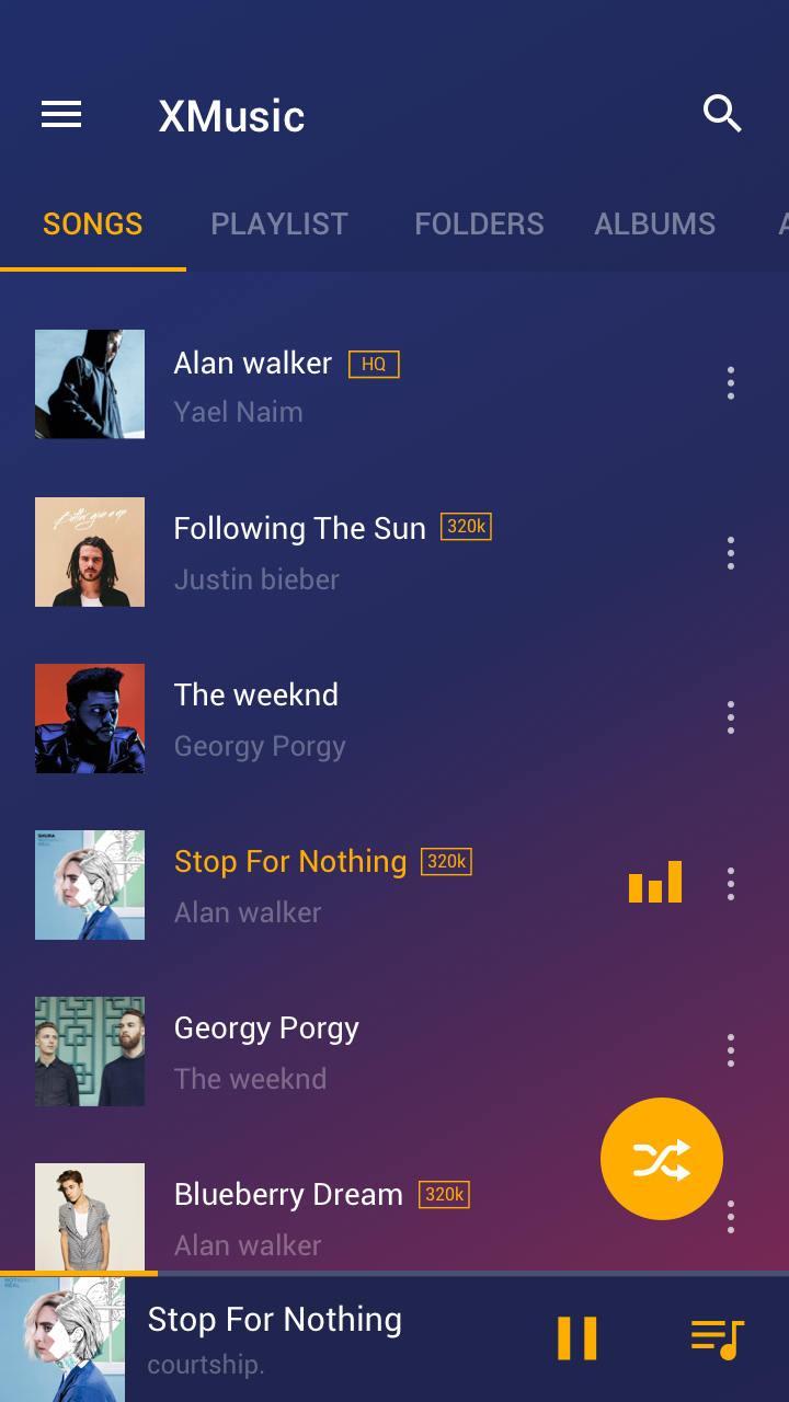 Music Player MP3 Player, Audio Player 2.3.0.57 Screenshot 1