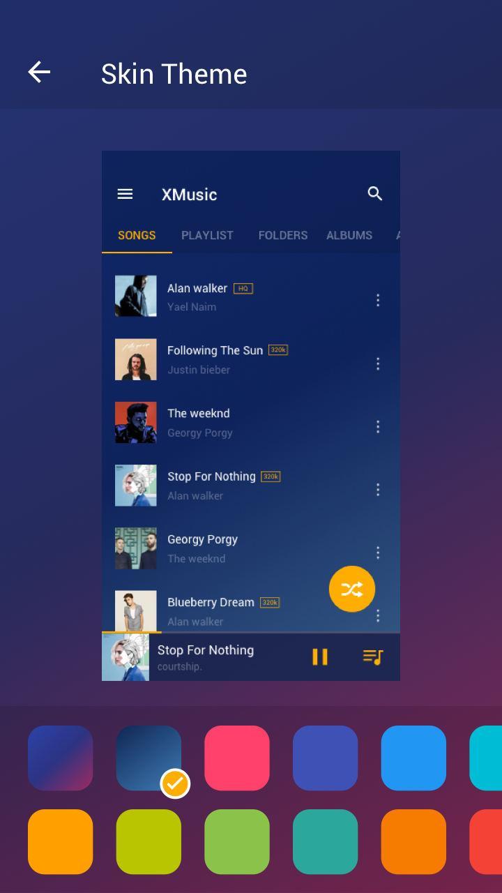 Music Player MP3 Player, Audio Player 2.3.0.57 Screenshot 3