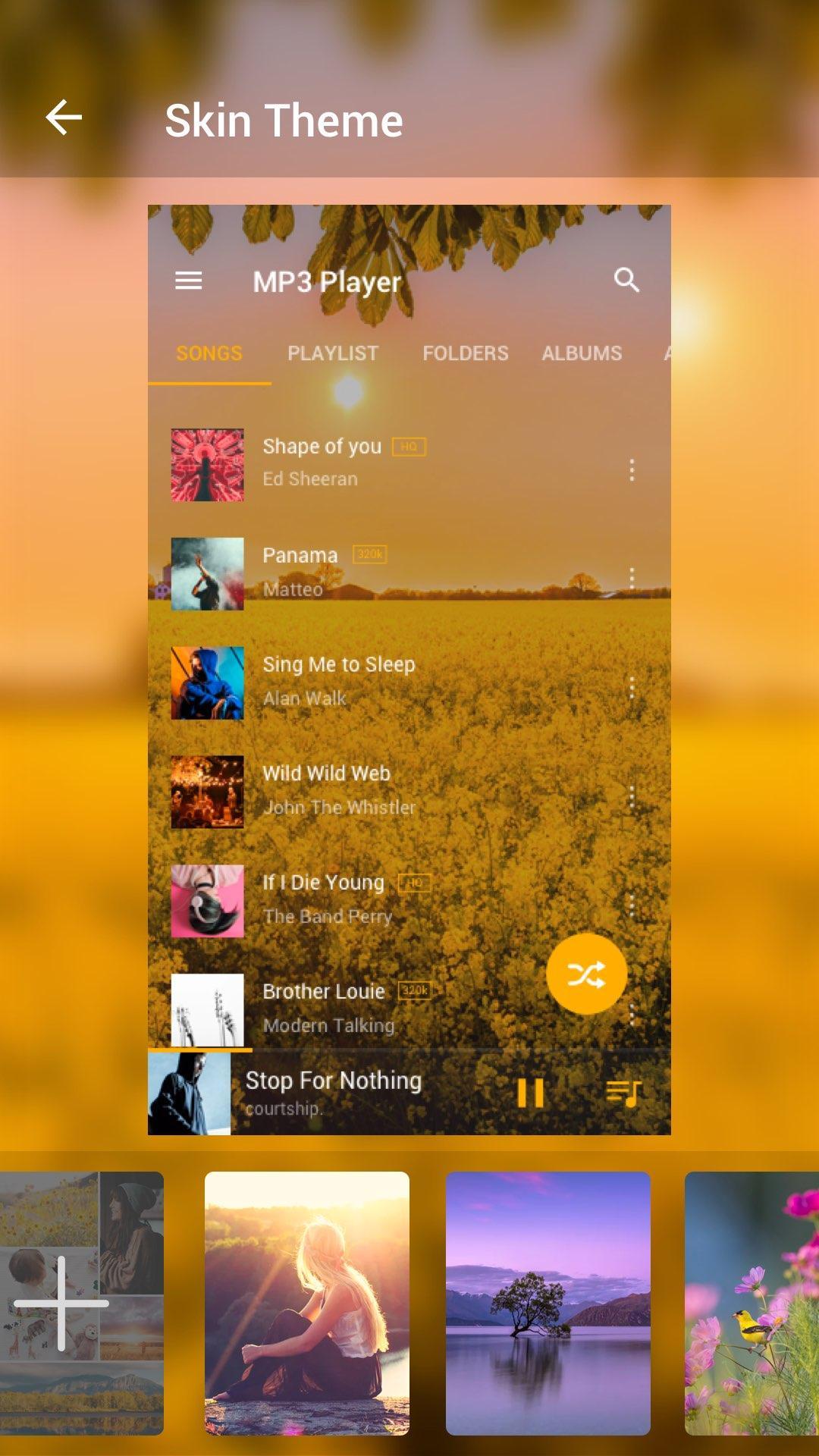 Music Player MP3 Player, Audio Player 2.3.0.57 Screenshot 4