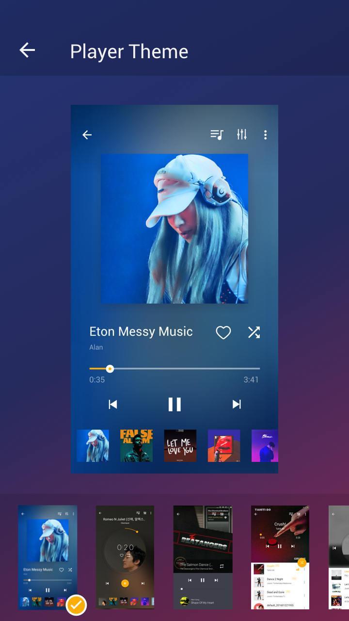 Music Player MP3 Player, Audio Player 2.3.0.57 Screenshot 6