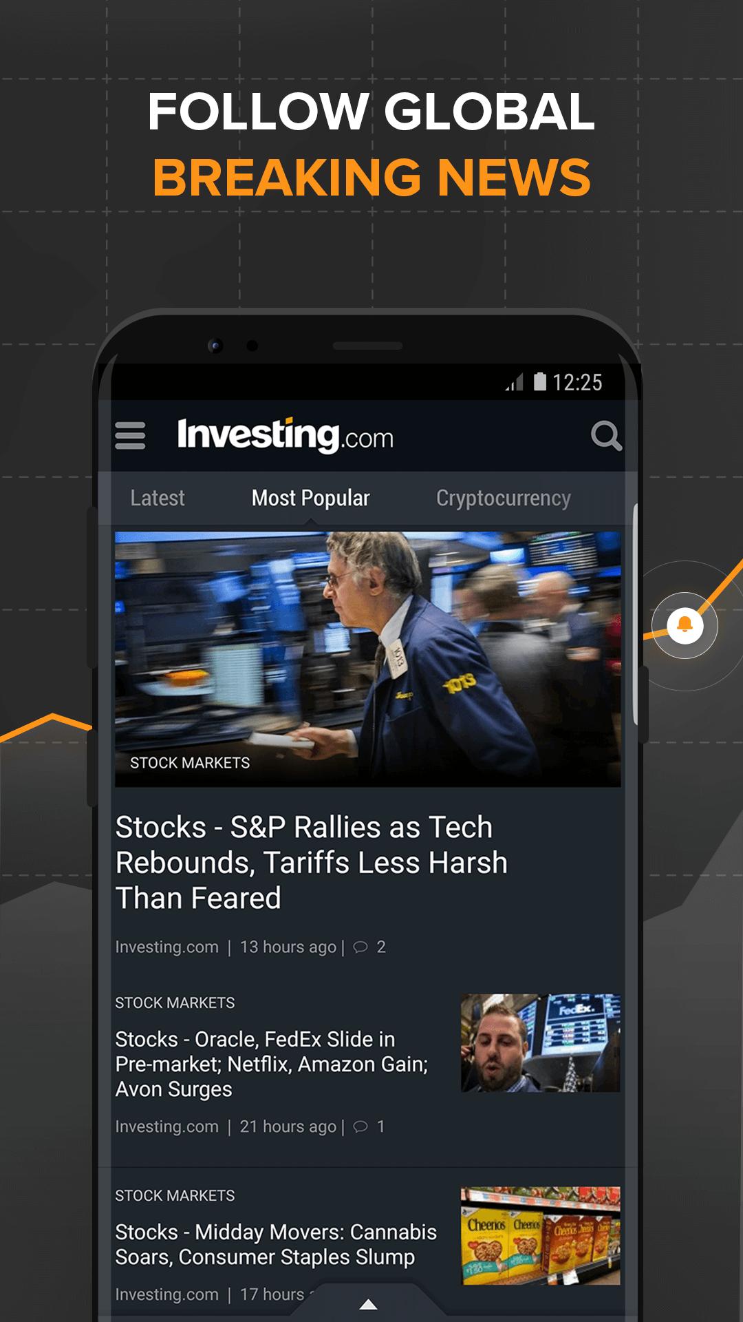 Investing.com: Stocks, Finance, Markets & News 6.6.5 Screenshot 3