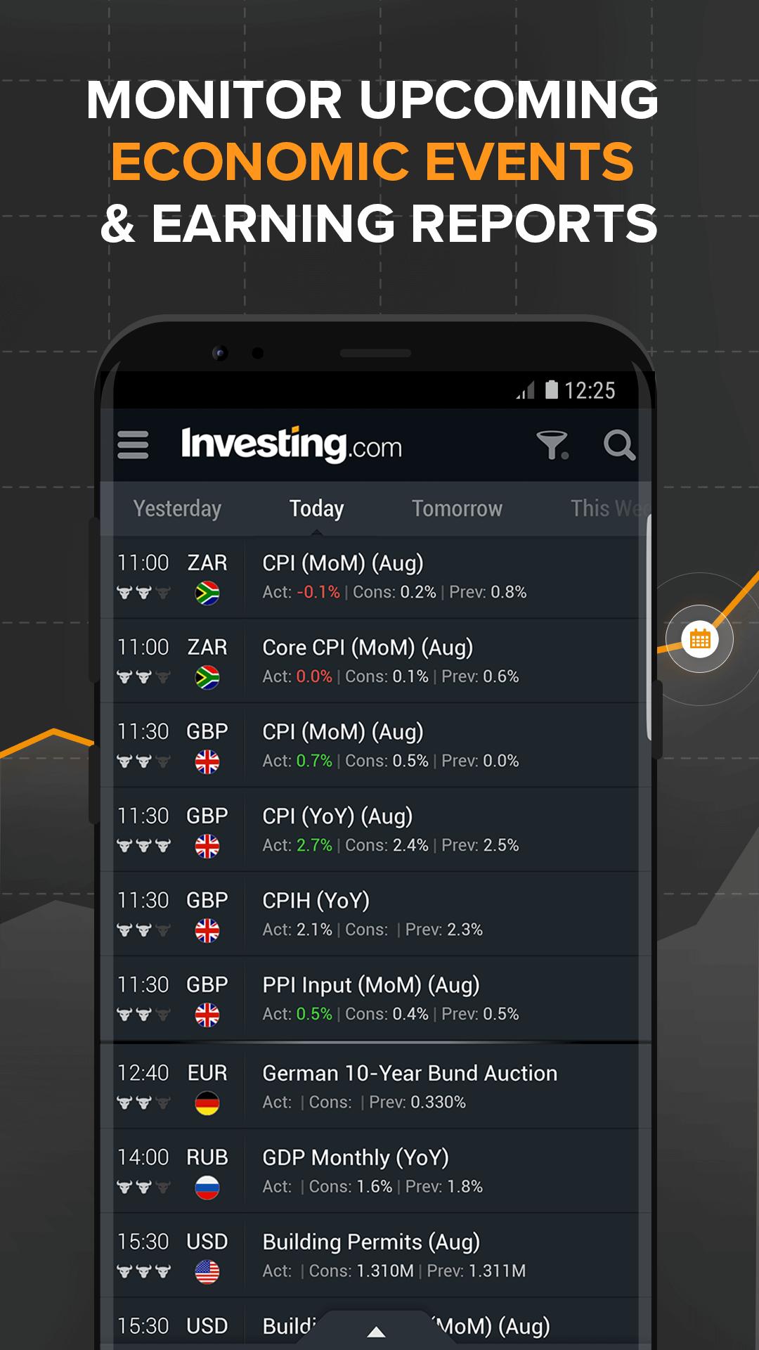 Investing.com: Stocks, Finance, Markets & News 6.6.5 Screenshot 4