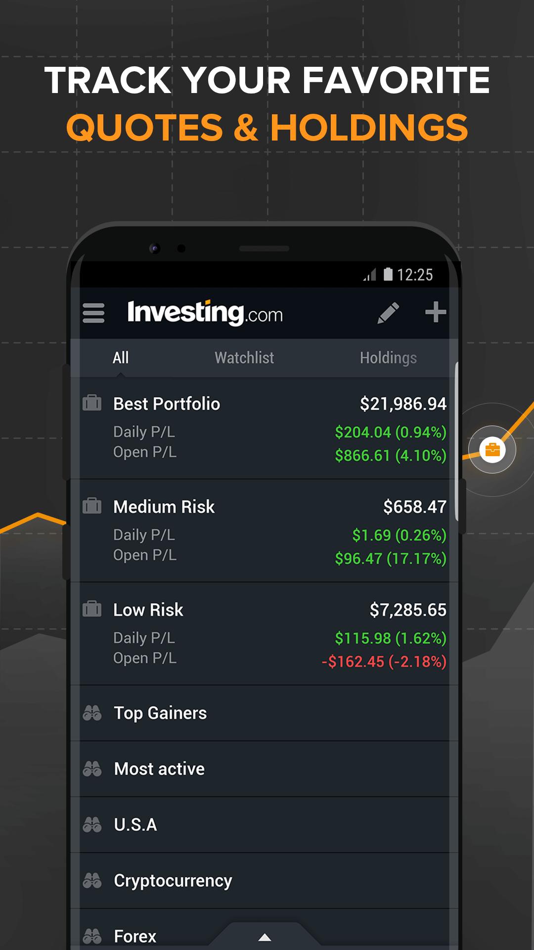 Investing.com: Stocks, Finance, Markets & News 6.6.5 Screenshot 8