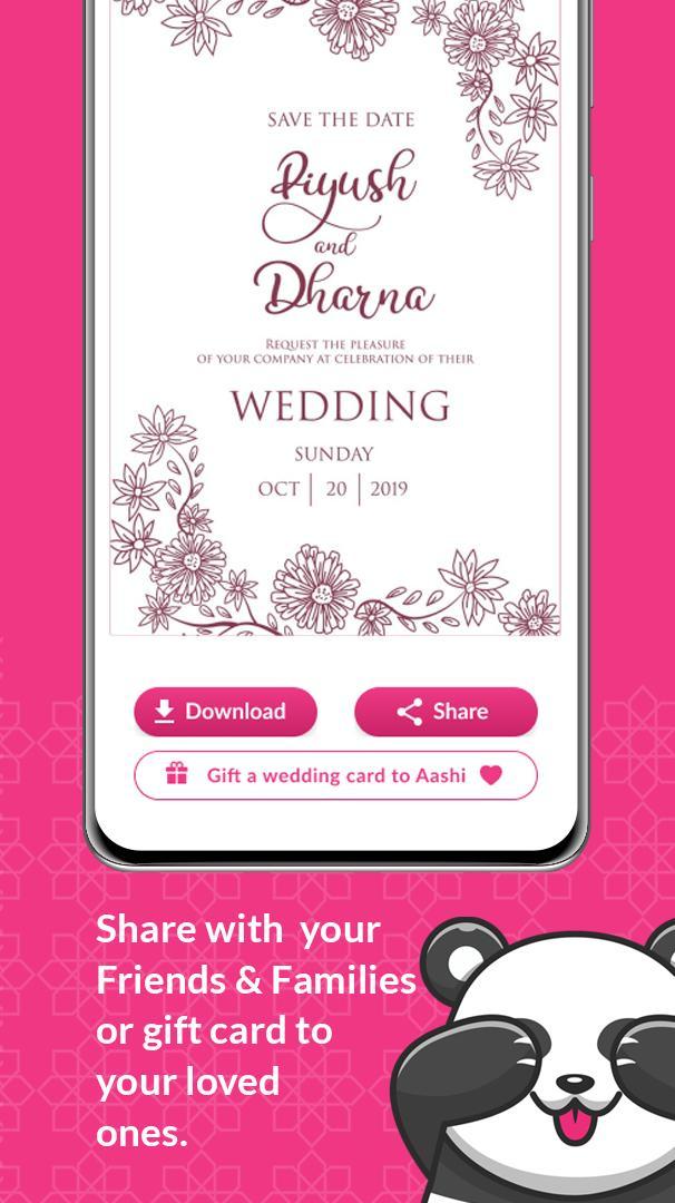 Shaadi & Engagement Card Maker by Invitation Panda 2.0.15 Screenshot 6