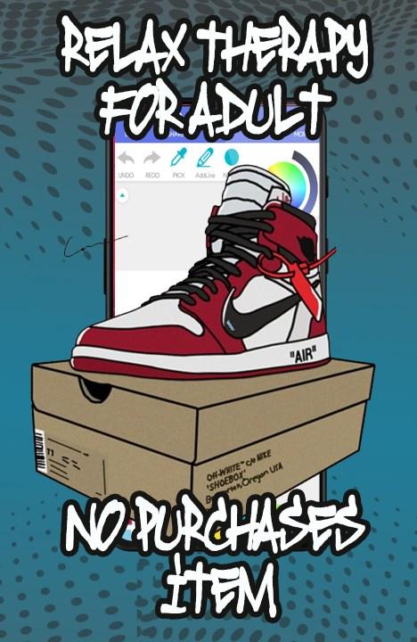 INDOCOLORING | Sneakers and Shoes Coloring 2.0 Screenshot 2