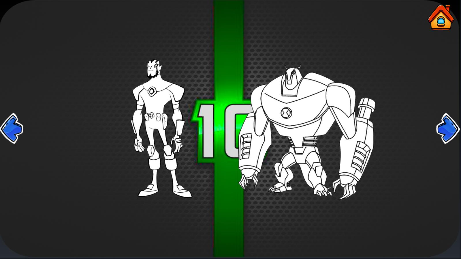 Ben Coloring 10 Ultimate Heros 1.05 Screenshot 4