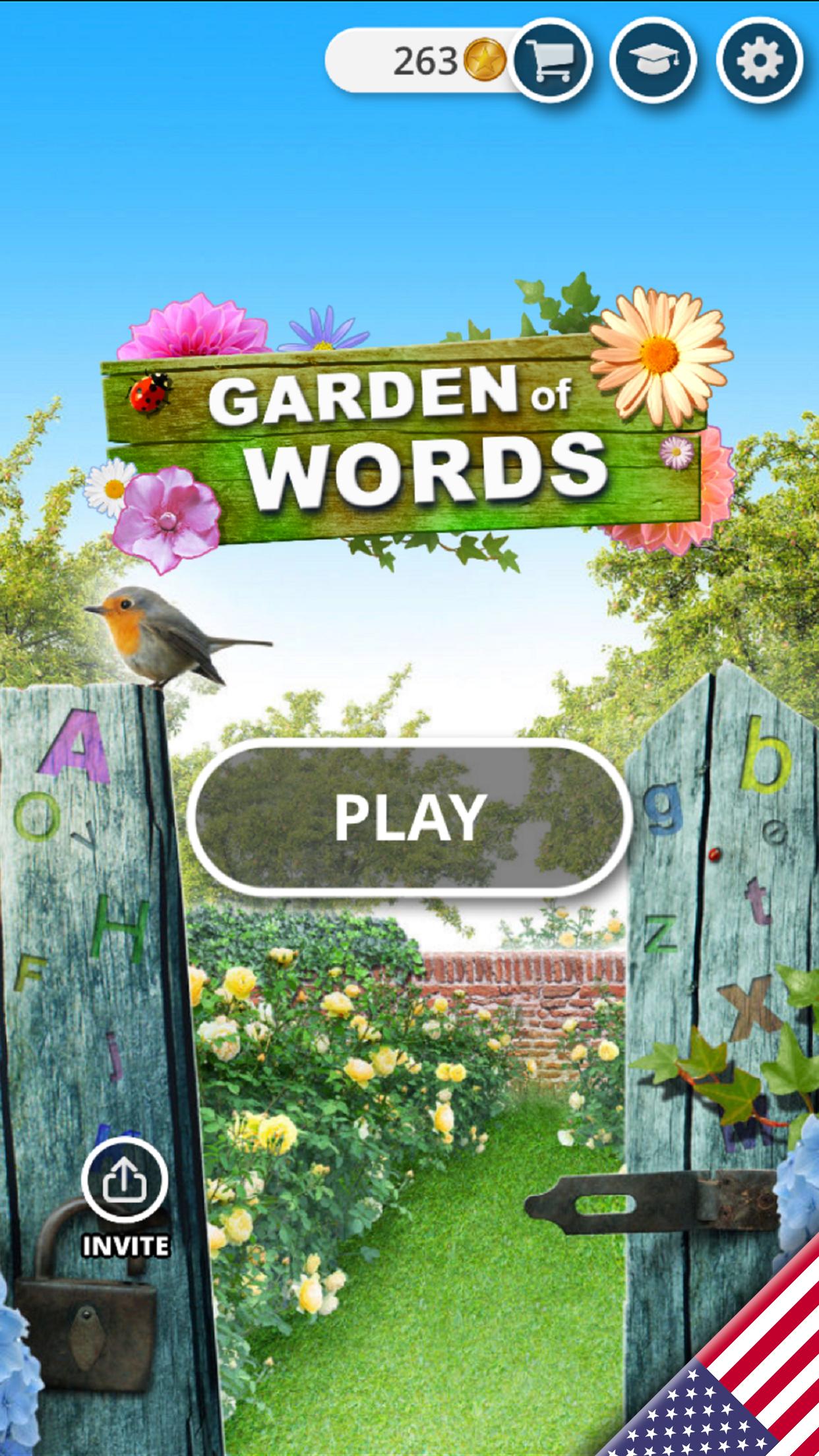 Garden of Words Word game screenshot