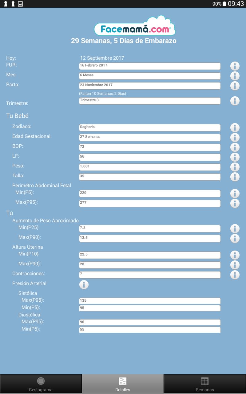 Pregnancy Weeks Calculator by Facemama 1.1.11.1 Screenshot 10