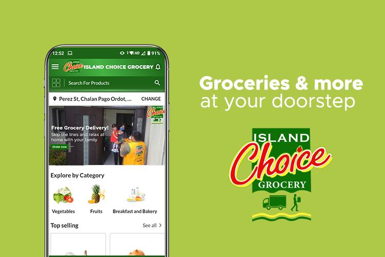 Island Choice Grocery Guam's Grocery Delivery App 1.0.7 Screenshot 1