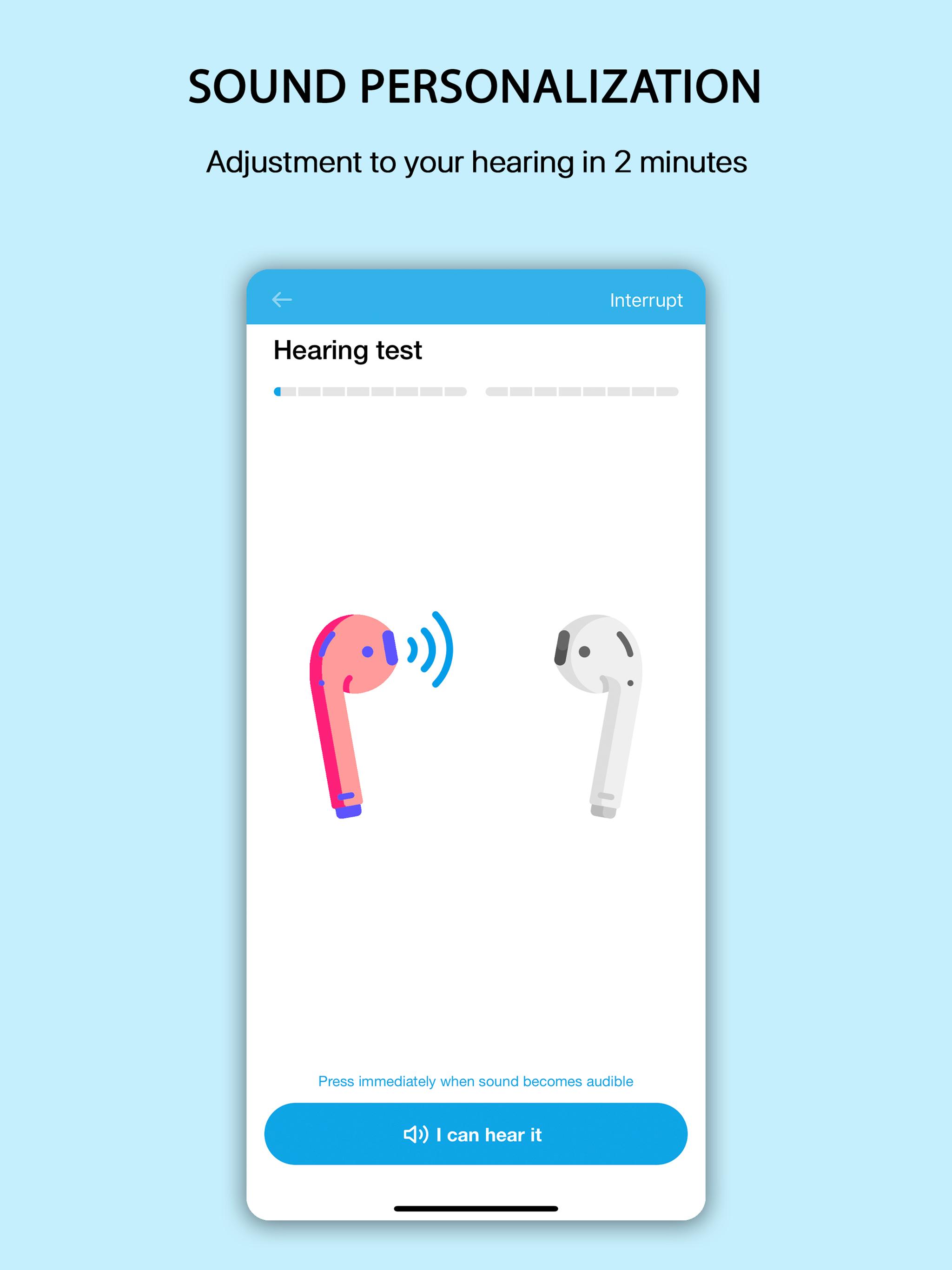 EASY TO HEAR, HEARING AMPLIFIER, NOISE REDUCER 2.3.5 Screenshot 13