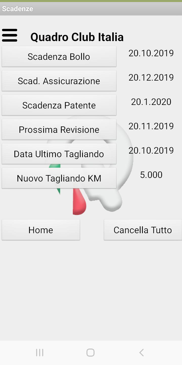 Quadro Club Italia 1.12 Screenshot 2
