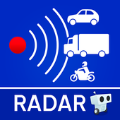 Radarbot Free: Speed Camera Detector & Speedometer app icon