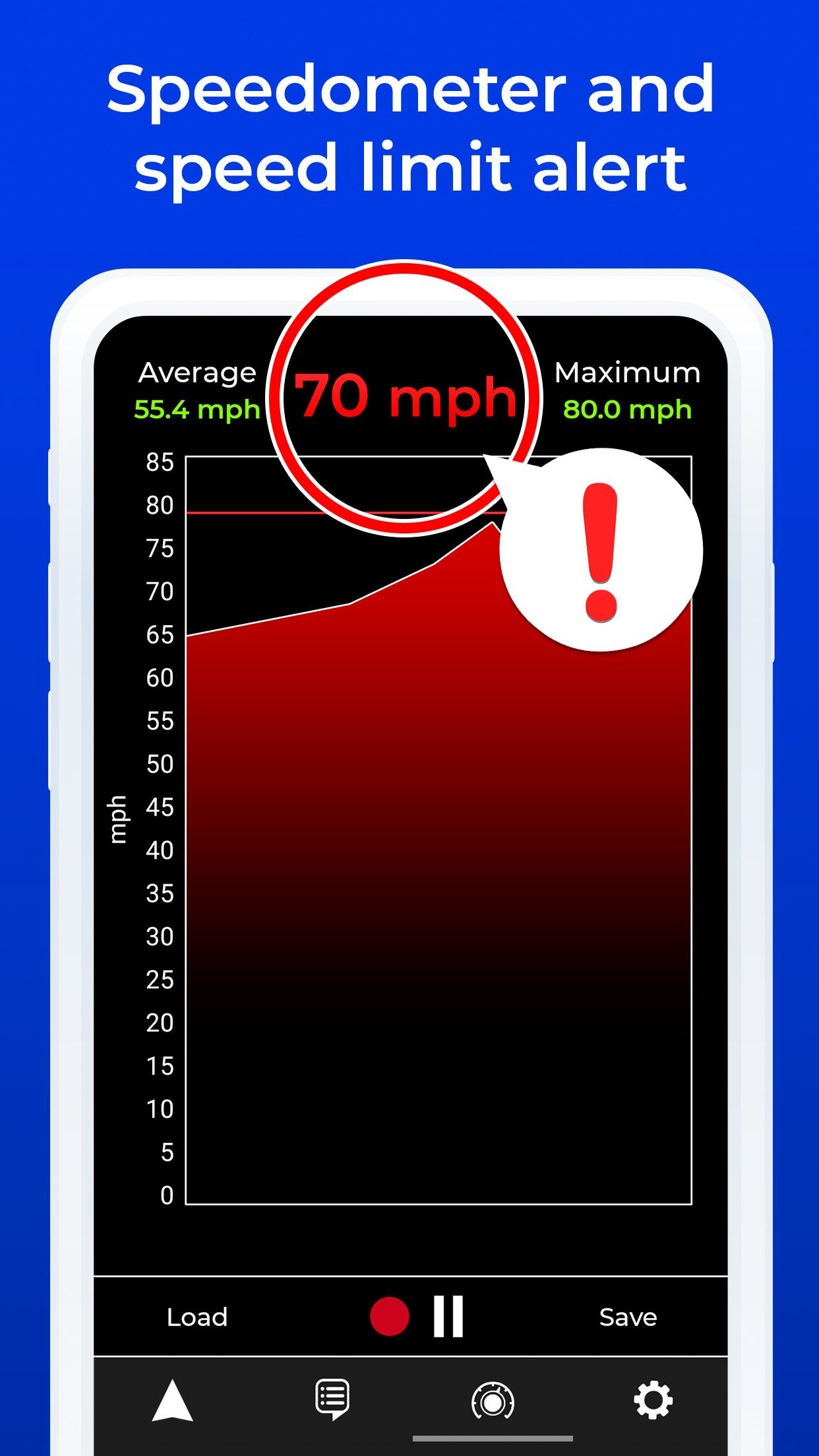 Radarbot Free: Speed Camera Detector & Speedometer 7.4.1 Screenshot 5