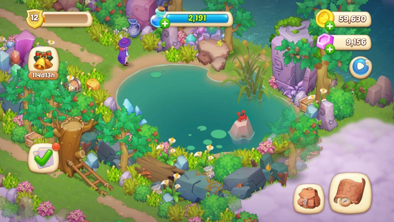 Magicabin Home Design & Colorful adventure 1.2.0 Screenshot 7